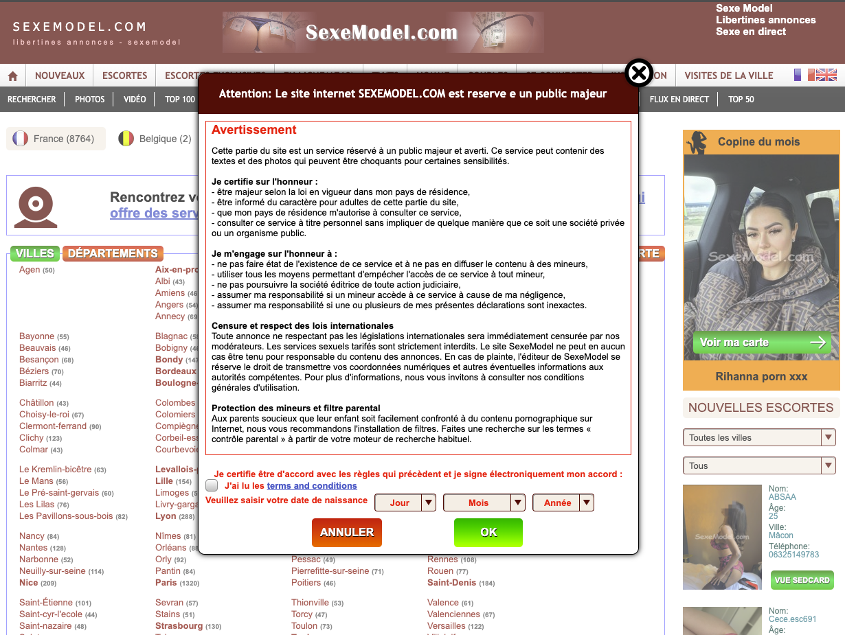 sexemodel.com aperçu 4