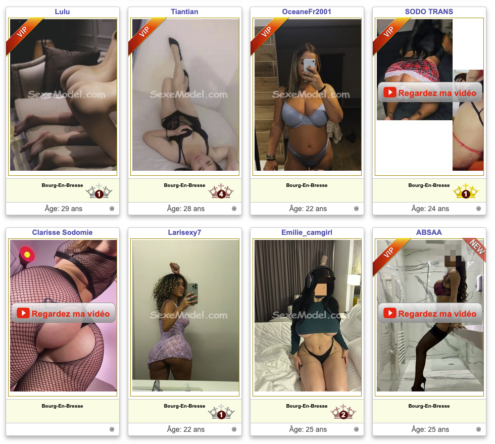 Sexemodel Bourg-en-Bresse (01)